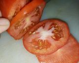 Foto del paso 2 de la receta: Ensalada capresa con toque arábigo 🍅🧀🌯