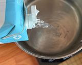 Une image de l'étape 1 de 🌱 Gelée en couches à la noix de coco et à l’eau de coco.