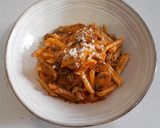 Foto del paso 6 de la receta: Macarrones con champiñones y salsa cremosa de sobrasada