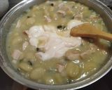 Foto del paso 6 de la receta: Gnocchi o Ñoquis de patatas con pollo, calabacín y salsa bechamel