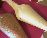 Vaníliás-csokis szalagos fánk recept fázis 6 fotója