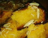 A picture of step 3 of Eggless Vanilla cake.