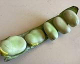 A picture of step 1 of California Farm Fresh Fava Beans in Bearnaise Sauce.