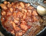 Foto del paso 3 de la receta: Quinoa con pollo a la soja y miel, más verduras salteadas