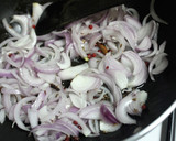A picture of step 3 of Mutton Haleem.