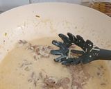 Foto langkah ke 5 dari resep Fetucini Carbonara.