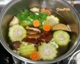 รูปขั้นตอนการทำที่ 6 ของ ต้มจืดมะระ