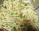 A picture of step 4 of Chicken spaghetti.