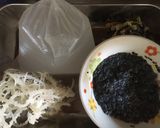 Foto langkah ke 1 dari resep Es bunga telang rumput laut.