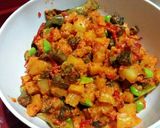 Foto langkah ke 4 dari resep Sambal goreng kentang,hati sapi,petai😍😍😍.