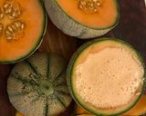 Une image de l'étape 5 de Jus de melon cantaloup charentais.