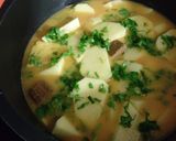 Foto del paso 8 de la receta: Cazón con guisantes y patatas