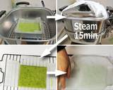 Un Gâteau en farine de riz et chocolat blanc et Matcha étape de la recette 9 photo