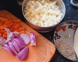 A picture of step 1 of Loaded Gourmet Khichdi.
