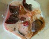 A picture of step 1 of Vickys Beetroot and Berry Smoothie, GF DF EF SF NF.