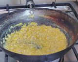 A picture of step 3 of Pumpkin Halwa without Mawa.