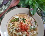 Foto langkah ke 4 dari resep Orak Arik Mie Kuah Daun Gingseng.