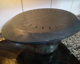 Foto del paso 1 de la receta: Centros de merluza congelados al vapor con salsa de pimientos