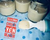 Hình bước làm 2 của món Sữa chua chuối -yến mạch