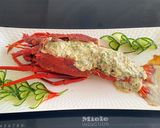 A picture of step 2 of Oven Baked Rock Lobster with Truffle Seasoning Sauce.