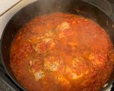 A picture of step 3 of Tomato Fish Stew.
