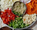 વેજ.લેયર બીરયાની(Veg. layer biryani in Gujarati) રેસીપી સ્ટેપ2ફોટો