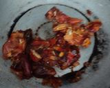 A picture of step 3 of Dates laddu.