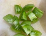 Foto langkah ke 4 dari resep Cumi Asin Cabe Ijo.