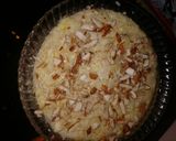A picture of step 5 of Andy ka halwa.