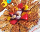 A picture of step 5 of Chicken Kebab with Roasted Vegetables.