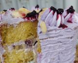 عکس مرحله 4 از دستور تزئین کیک اسفنجی🎂🎂🍰🍰