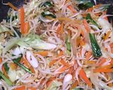 Foto langkah ke 3 dari resep Yasai Itame (Tumis Sayuran ala Jepang).