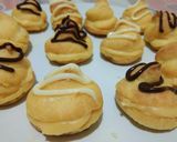 Foto langkah ke 9 dari resep Choux pastry/soes vla vanila.
