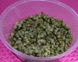 Foto langkah ke 1 dari resep Gulai daun singkong, kacang hijau dan telur puyuh.