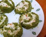 A picture of step 6 of Stuffed spinach rolls.