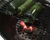 Foto langkah ke 7 dari resep Nasi Bakar Ayam & Teri.