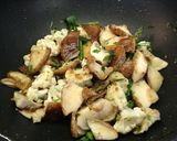 Foto del paso 1 de la receta Bacalao fresco a la plancha con salteado de verduras