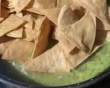 A picture of step 5 of Chilaquiles Verdes.