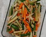 Foto langkah ke 6 dari resep Kimchi Timun (Oi Sobagi Kimchi).