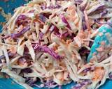 White n purple cabbage coleslaw recipe step 2 photo