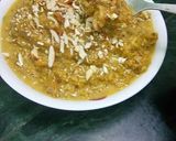 A picture of step 7 of Lauki halwa.