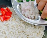 A picture of step 2 of Green Crunch Chana Puff Salad — Quick, Tangy & Super Crunchy !.