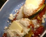 Foto del paso 7 de la receta: Lasaña de calabacín a la plancha con cheddar