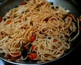 A picture of step 8 of Italian veg sizzler.