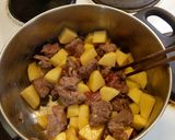 Hình bước làm 1 của món Panang curry