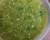 A picture of step 5 of Salsa Verde.