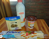 Foto del paso 1 de la receta: Postre Helado con base de pionono