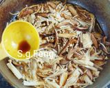蒜蓉滑菇乾拌麵的食譜步驟7照片