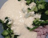 Csirkemell alagút brokkolival recept fázis 4 fotója