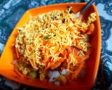 மசாலா சுண்டல், பொரி சுண்டல் (Masala sundal, Pori sundal recipe in tamil) ரெசிபி ஸ்டேப் 3 புகைப்படம்